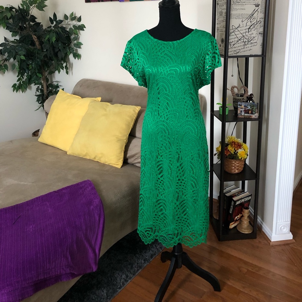 Green dress
